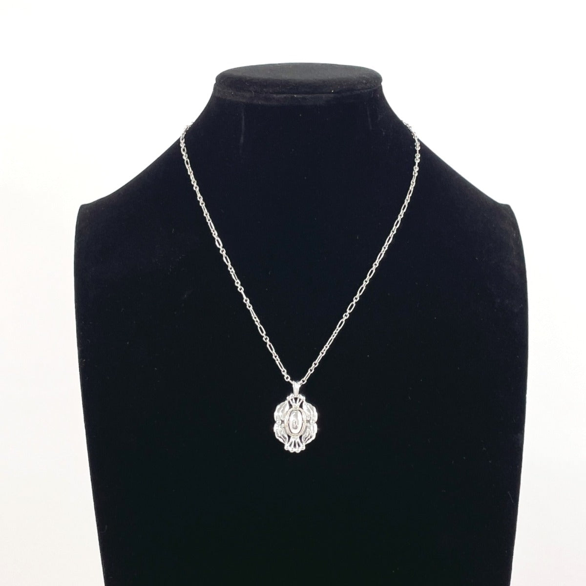 Georg Jensen Necklace Silver925 Silver Heritage Collection Year Pendant 2000 Unisex