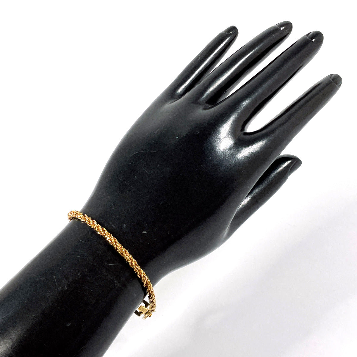 Christian Dior Bracelet Metal Gold Vintage Women