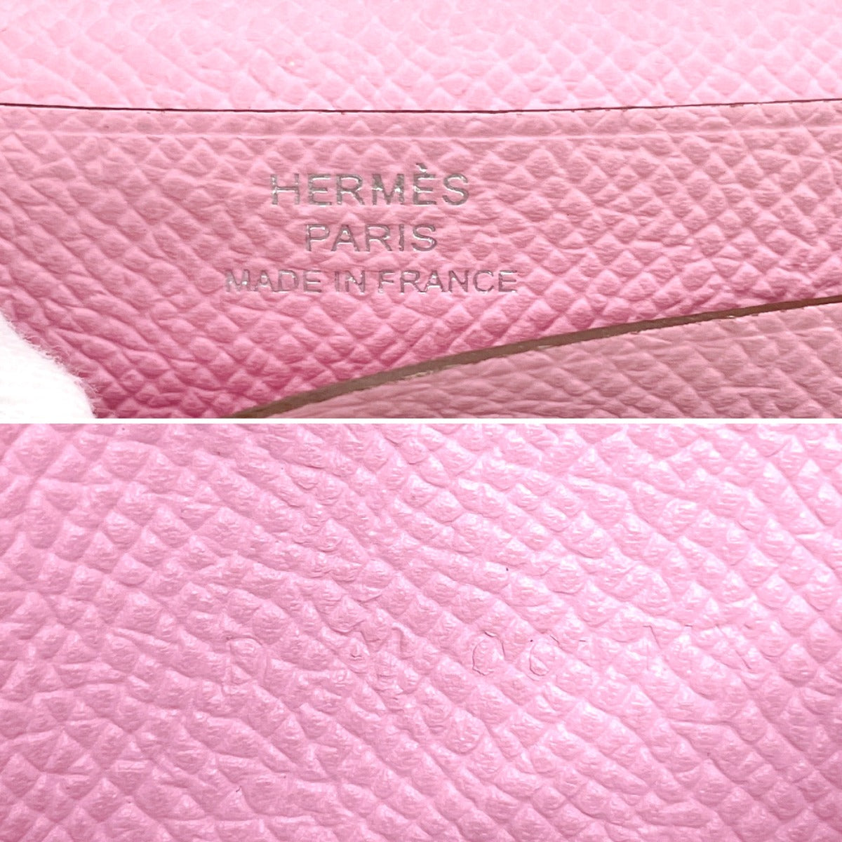 Hermes Bifold Wallet Epsom Yellow Verso Bean Compact Women
