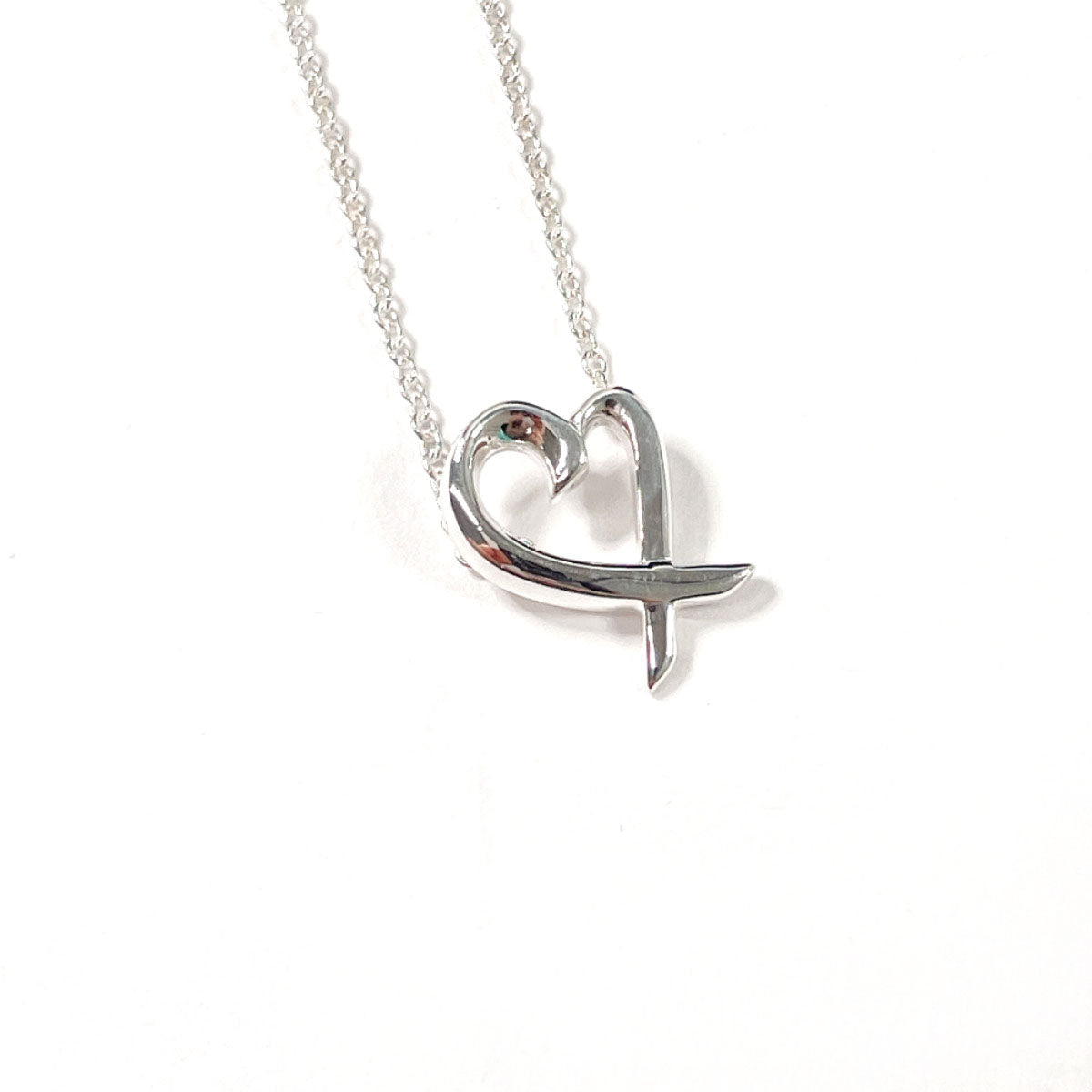 Tiffany&Co. Necklace Silver925 Silver Paloma Picasso Loving Heart Women