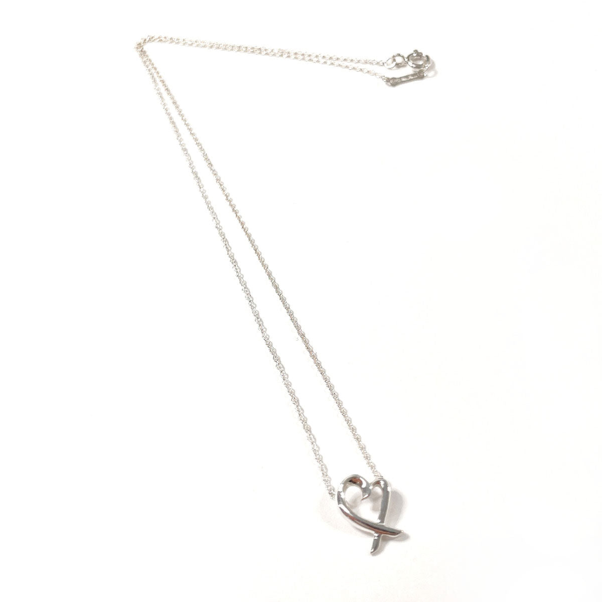 Tiffany&Co. Necklace Silver925 Silver Paloma Picasso Loving Heart Women