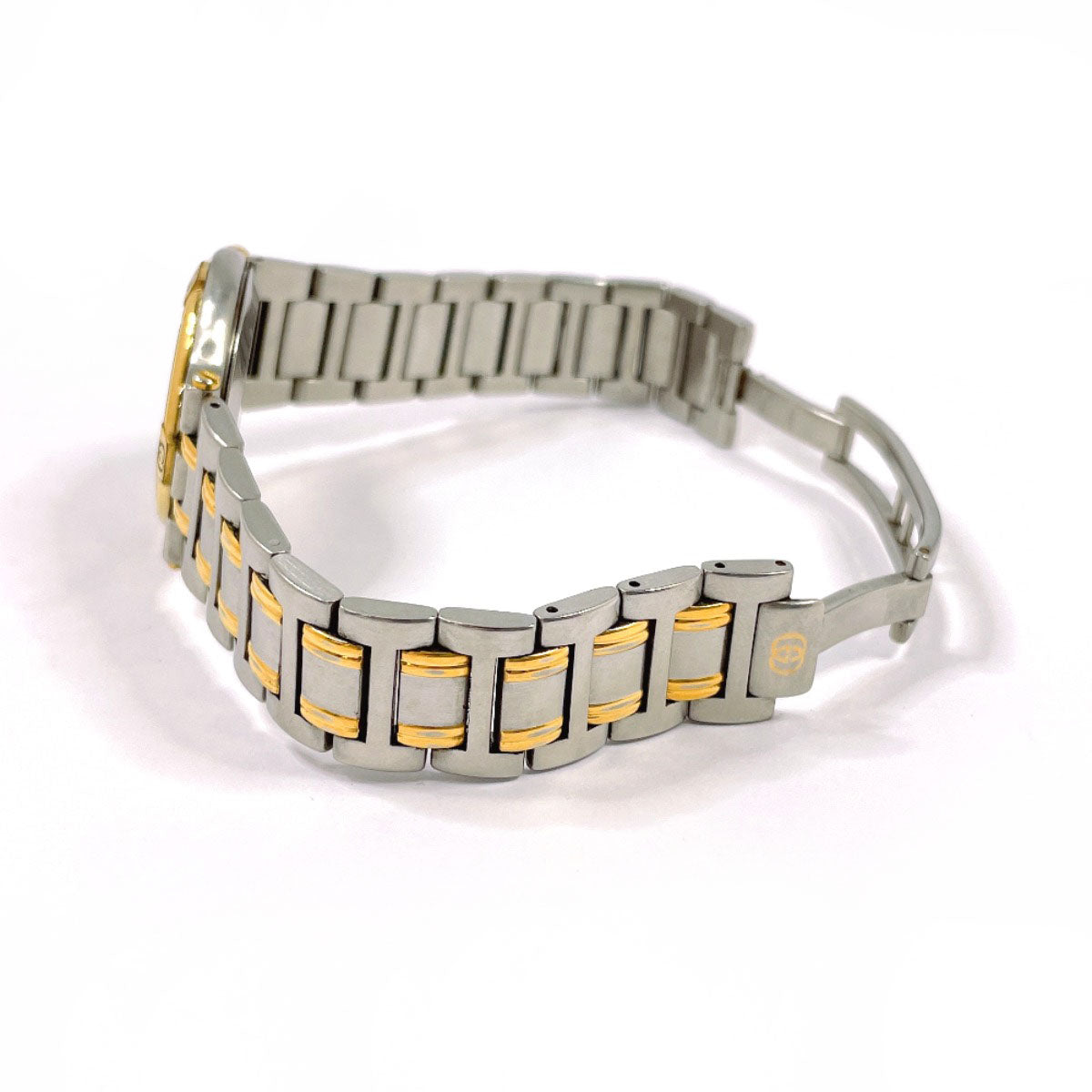 Gucci Watches Quartz 9000M Stainless Steel Silver Gold Dial