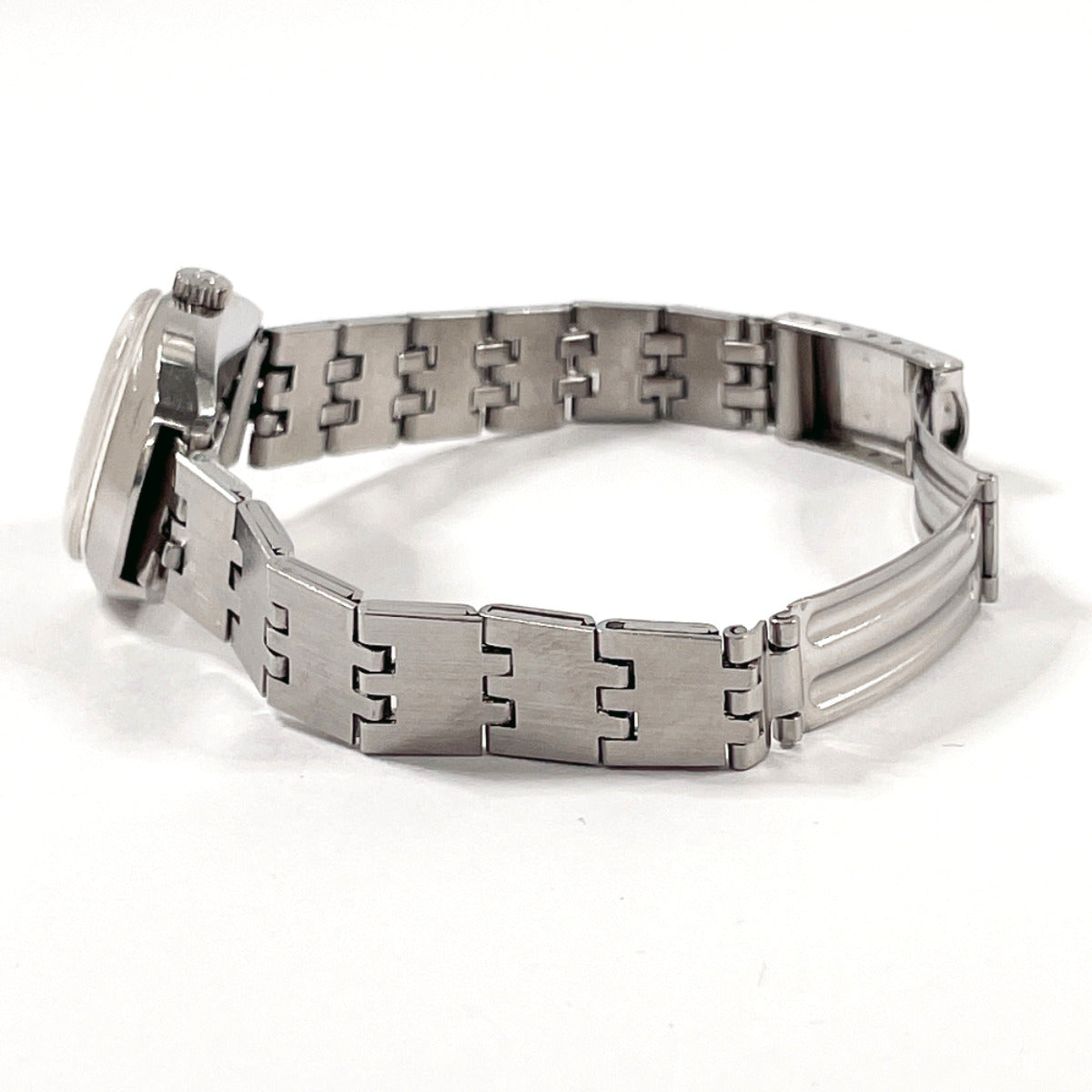 Omega Watches Hand Winding Stainless Steel Silver Cosmic Ladymatic Seamaster Silver Dial
