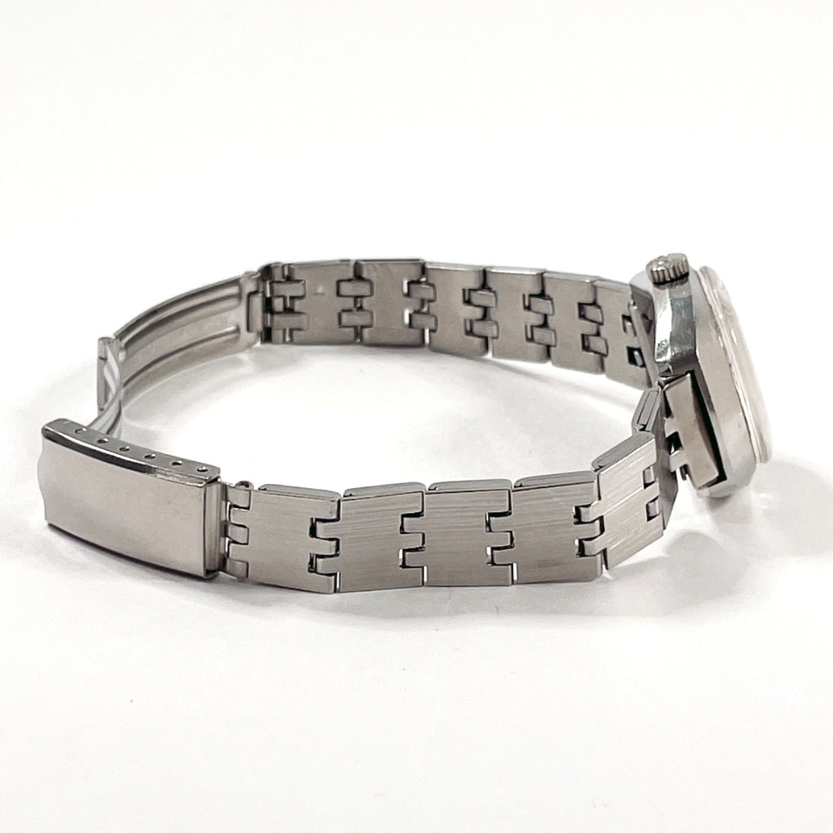 Omega Watches Hand Winding Stainless Steel Silver Cosmic Ladymatic Seamaster Silver Dial