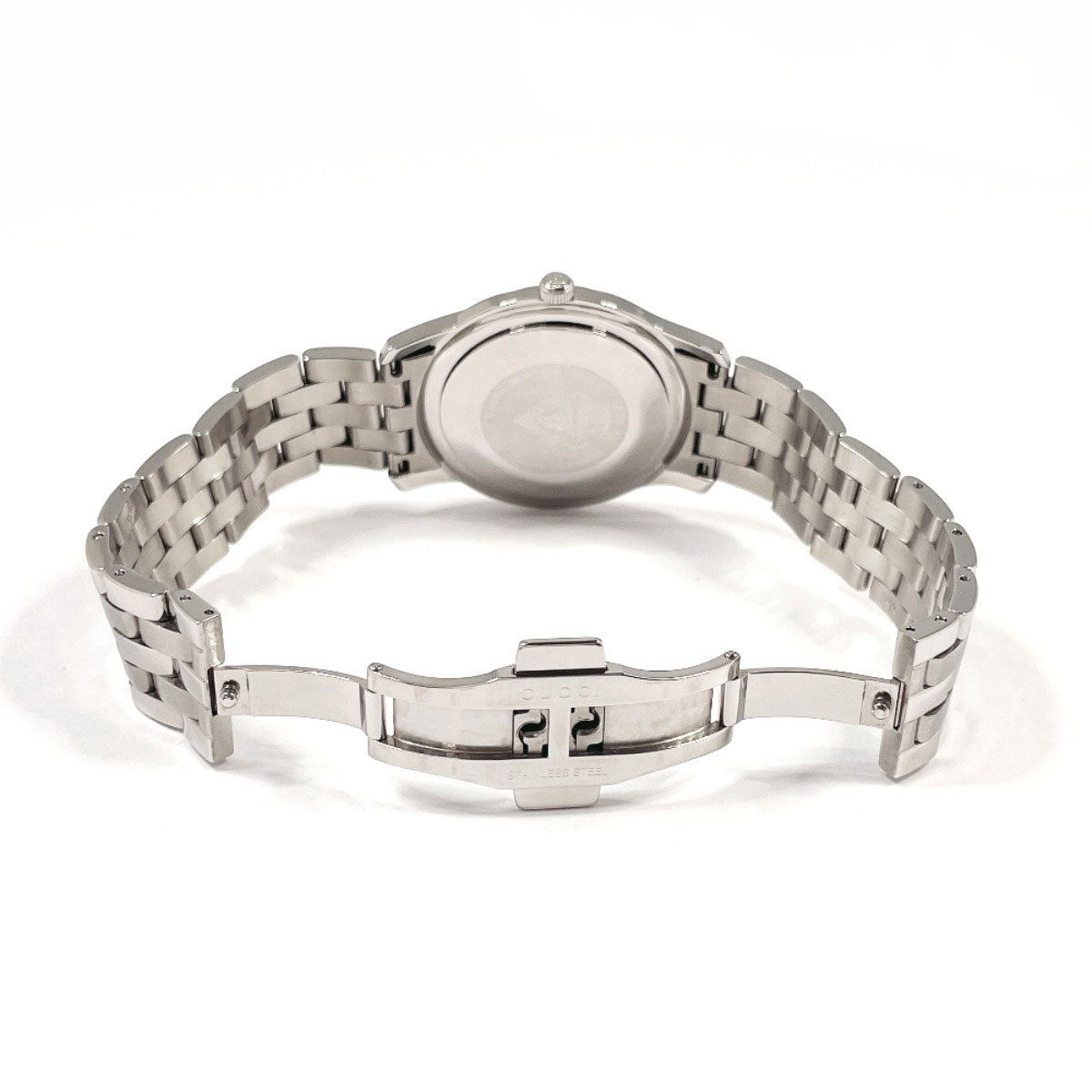 Gucci Watches Quartz 5500Xl Stainless Steel Silver G Class Black Dial Mens