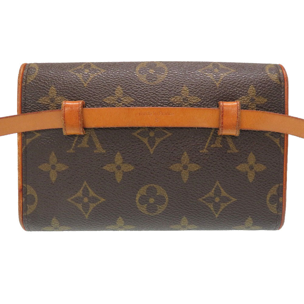 Louis Vuitton Waist Bag M51855 Monogram Canvas Brown Monogram Florentine Women