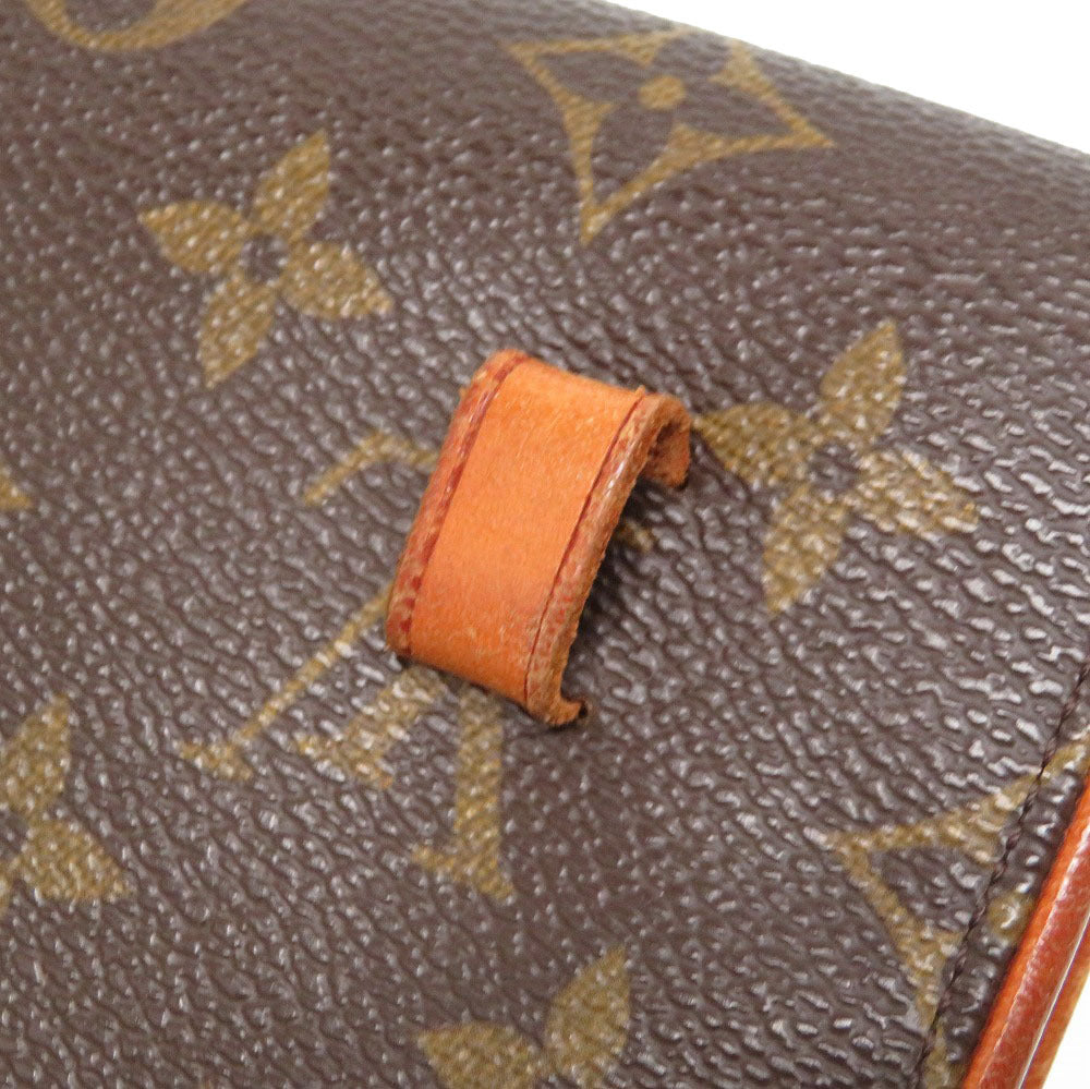 Louis Vuitton Waist Bag M51855 Monogram Canvas Brown Monogram Florentine Women
