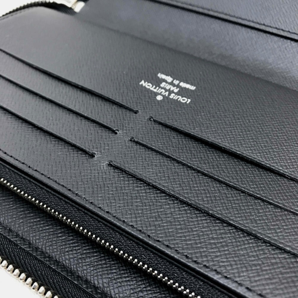 Louis Vuitton Long Wallet Purse N40204 Damier Grafitto Canvas Black Damier Grafitte Zippy Organizer