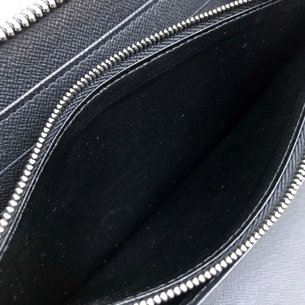Louis Vuitton Long Wallet Purse N40204 Damier Grafitto Canvas Black Damier Grafitte Zippy Organizer