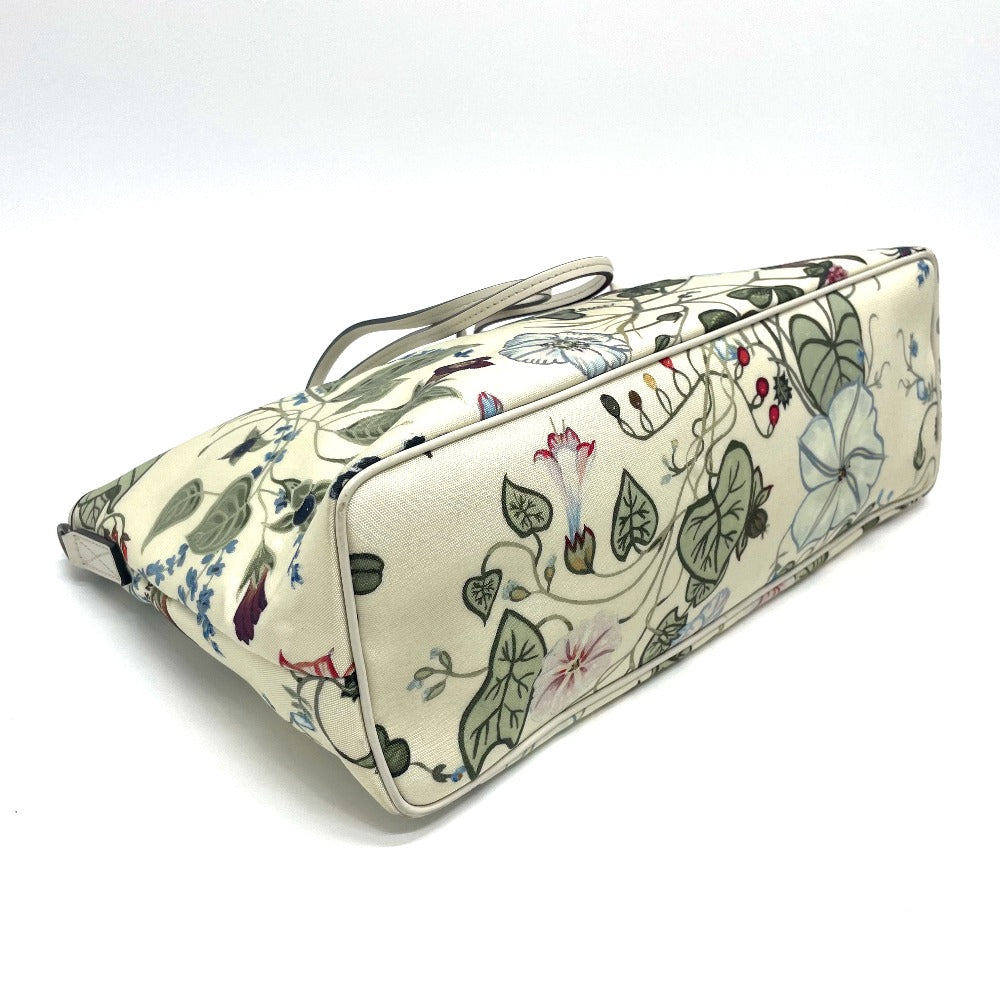 Gucci Shoulder Bag 353437 Leather / Pvc Ivoryx Multicolor Bag 2Way Tote Bag Flora Floral Pattern