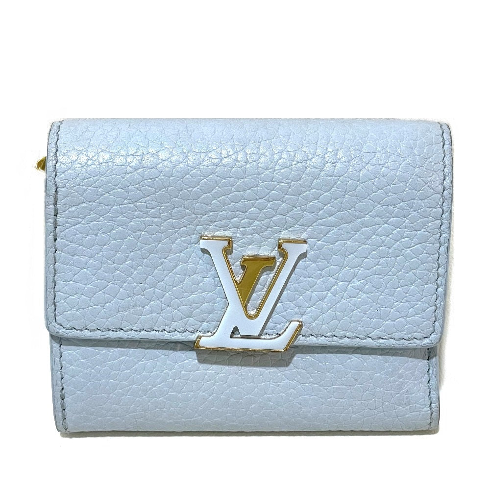 Louis Vuitton Trifold Wallet M69061 Taurillon Clemence Leather Japan Limited Portefeuille Capucines
