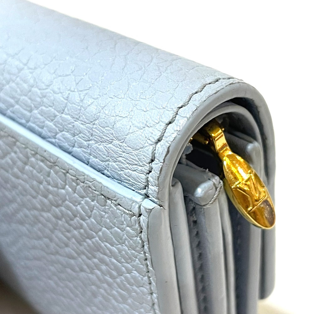 Louis Vuitton Trifold Wallet M69061 Taurillon Clemence Leather Japan Limited Portefeuille Capucines