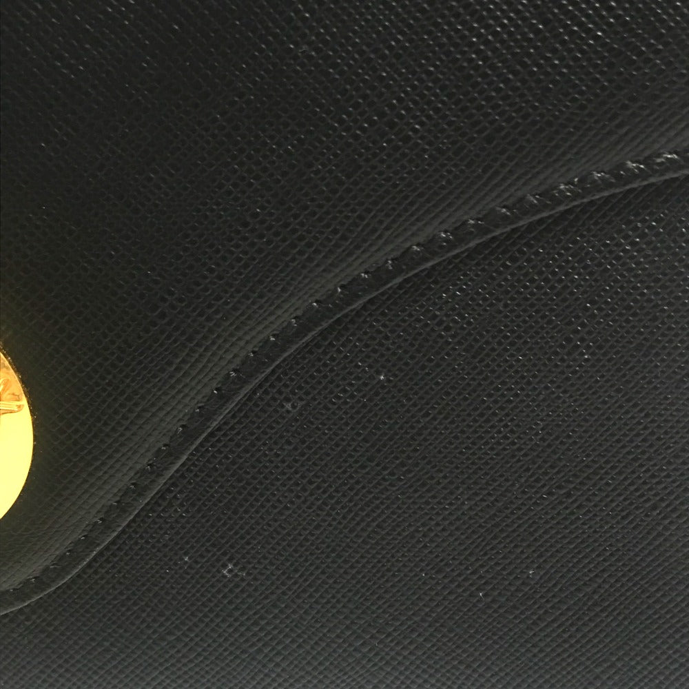 Givenchy Handbag Leather Black Shoulder Bag Vintage Unisex(Unisex)