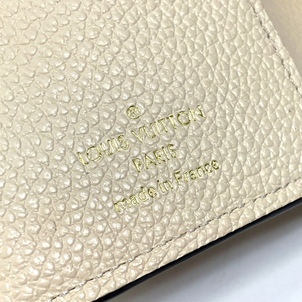 Louis Vuitton Trifold Wallet M81071 Monogram Ann Platt Leather Beige Monogram Ann Platt Wallet Women