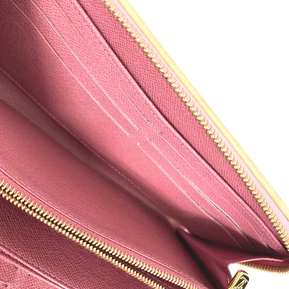 Louis Vuitton Long Wallet Purse M81182 Monogram Denim Pink Monogram Denim Zippy Wallet Women