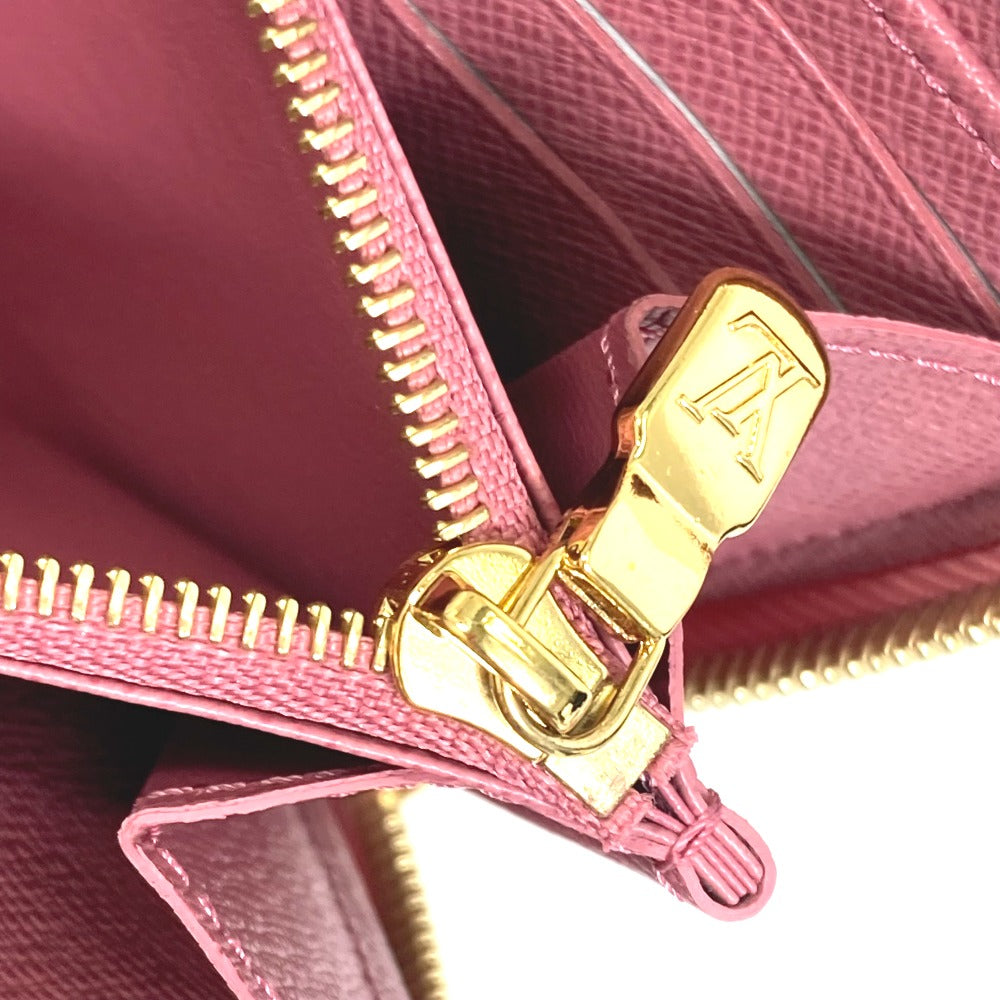Louis Vuitton Long Wallet Purse M81182 Monogram Denim Pink Monogram Denim Zippy Wallet Women