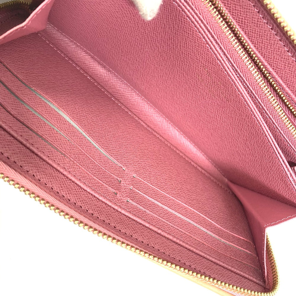 Louis Vuitton Long Wallet Purse M81182 Monogram Denim Pink Monogram Denim Zippy Wallet Women