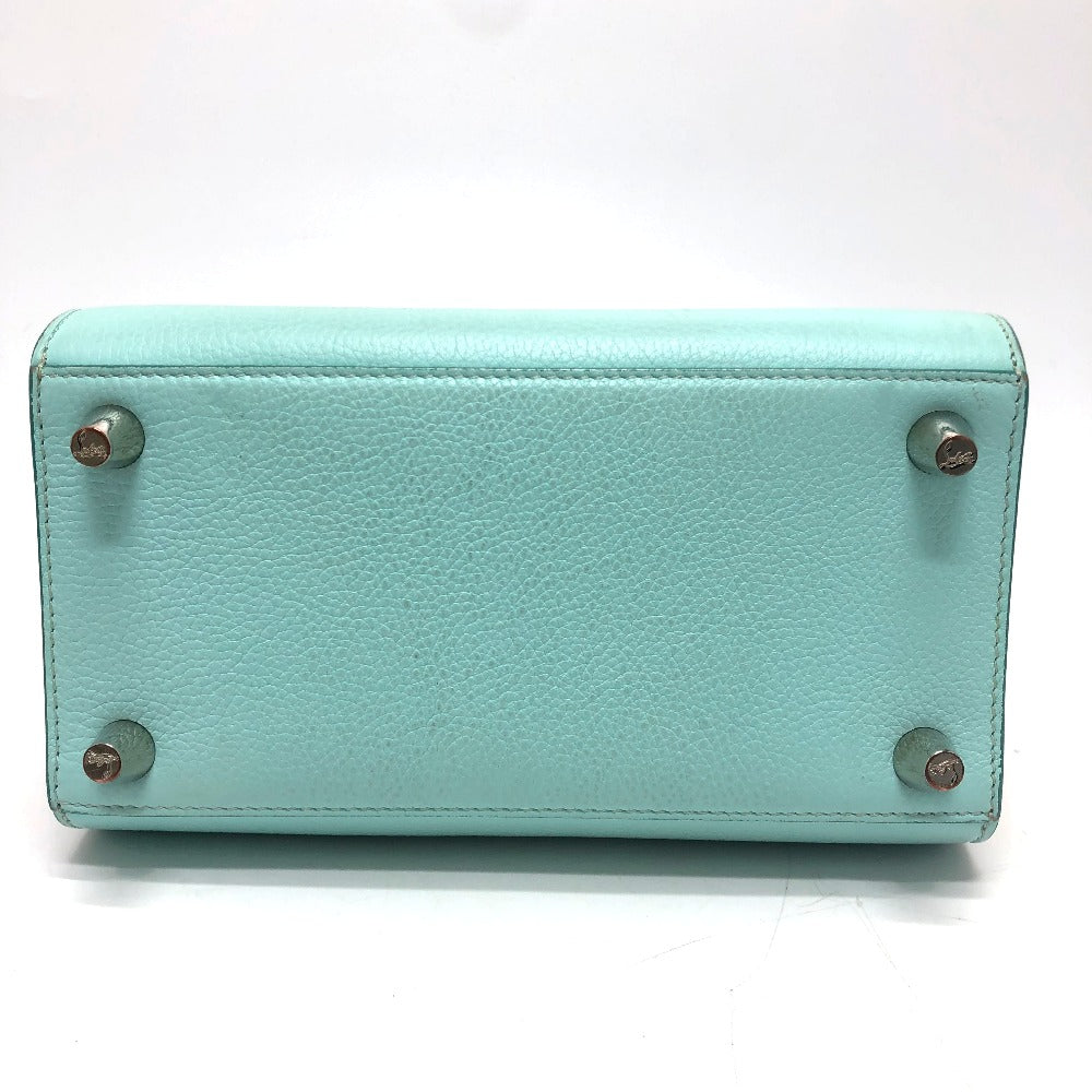 Christian Louboutin Handbag 1165026 Leather Blue Tote Bag Paloma Small Women