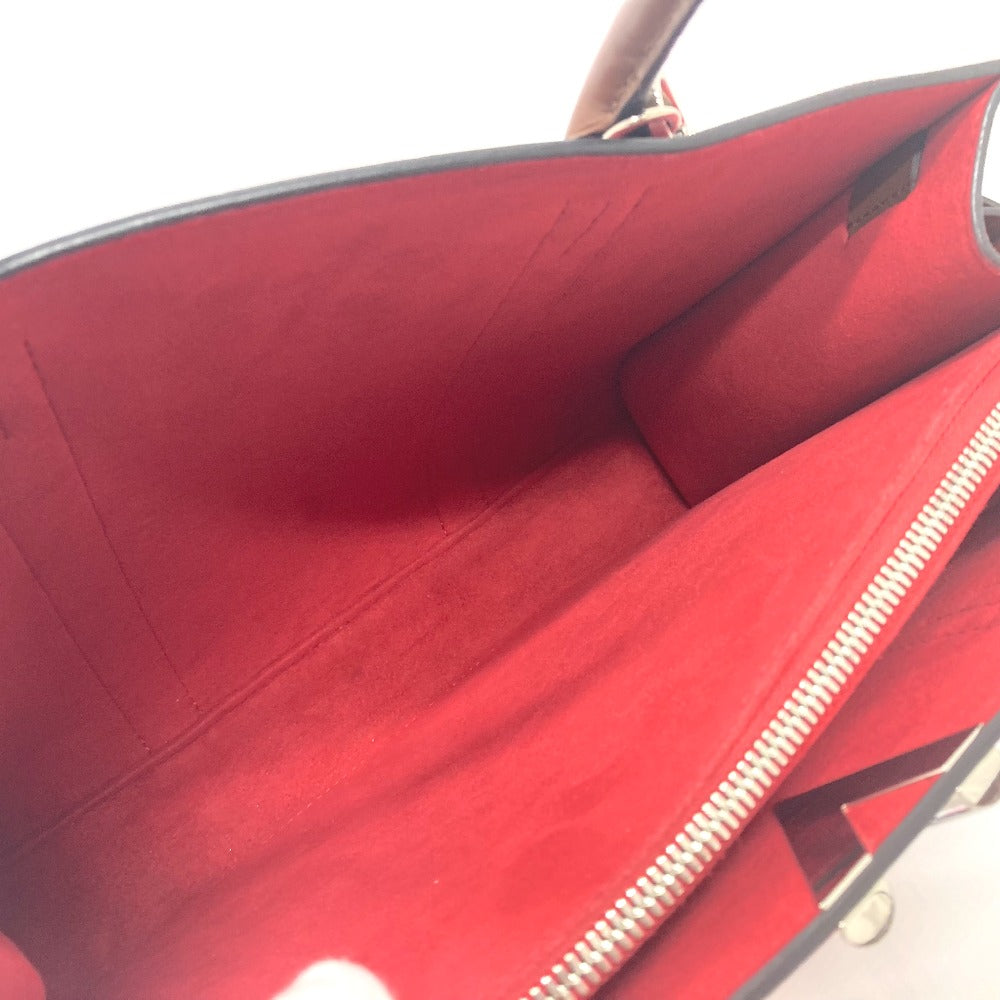 Louis Vuitton Tote Bag M42889 Leather Red Monogram Very Tote Mm Women