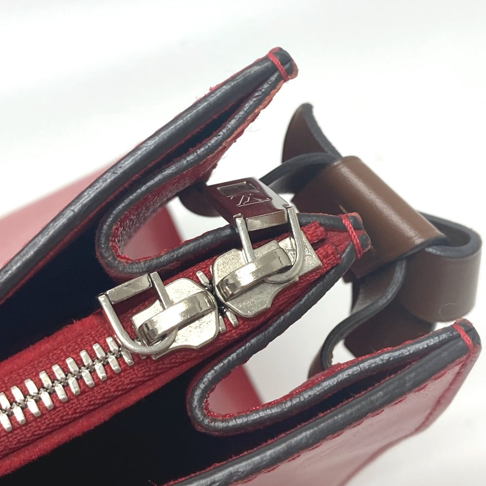 Louis Vuitton Tote Bag M42889 Leather Red Monogram Very Tote Mm Women
