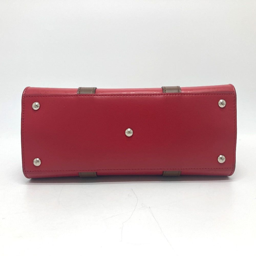 Louis Vuitton Tote Bag M42889 Leather Red Monogram Very Tote Mm Women