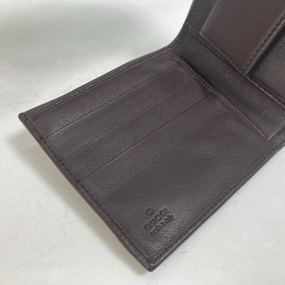 Gucci Folded Wallet 245773 Gg Canvas Beige Gg Horsebit Women