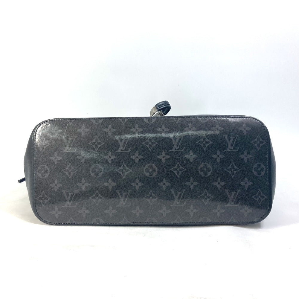 Louis Vuitton Tote Bag M43900 Plastics Black Monogram Eclipse Glaze Zipped Tote Mens