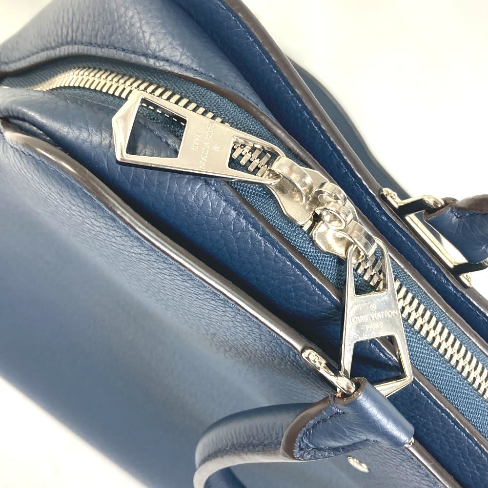 Louis Vuitton Business Bag M54380 Taurillon Clemence Leather Navy 2Way Shoulder Bag Handbag