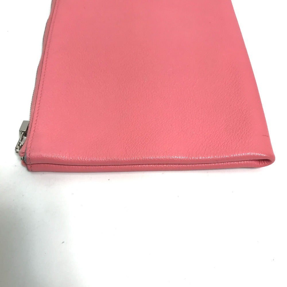 Hermes Pouch Evercolor Pink Atto Gm Women