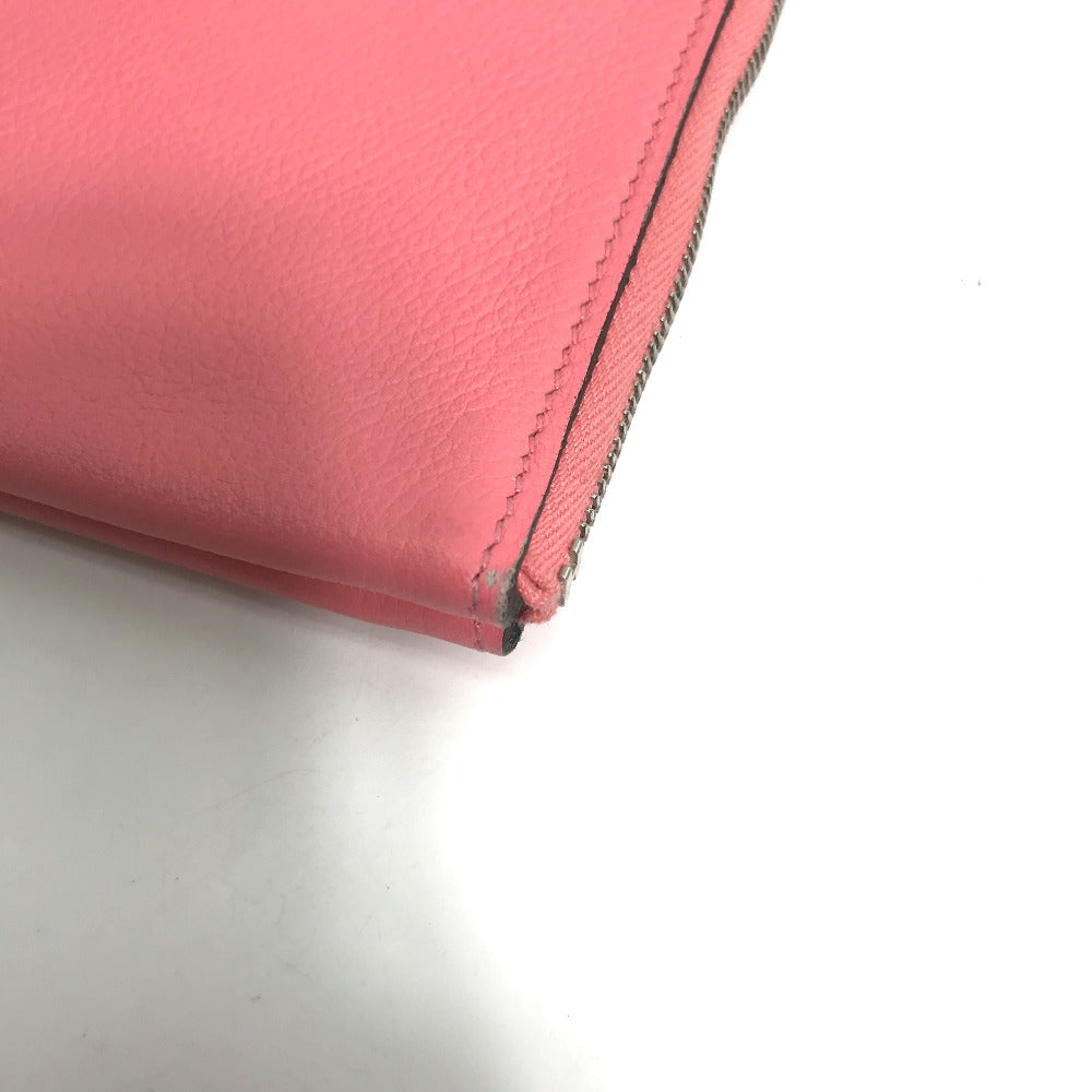 Hermes Pouch Evercolor Pink Atto Gm Women