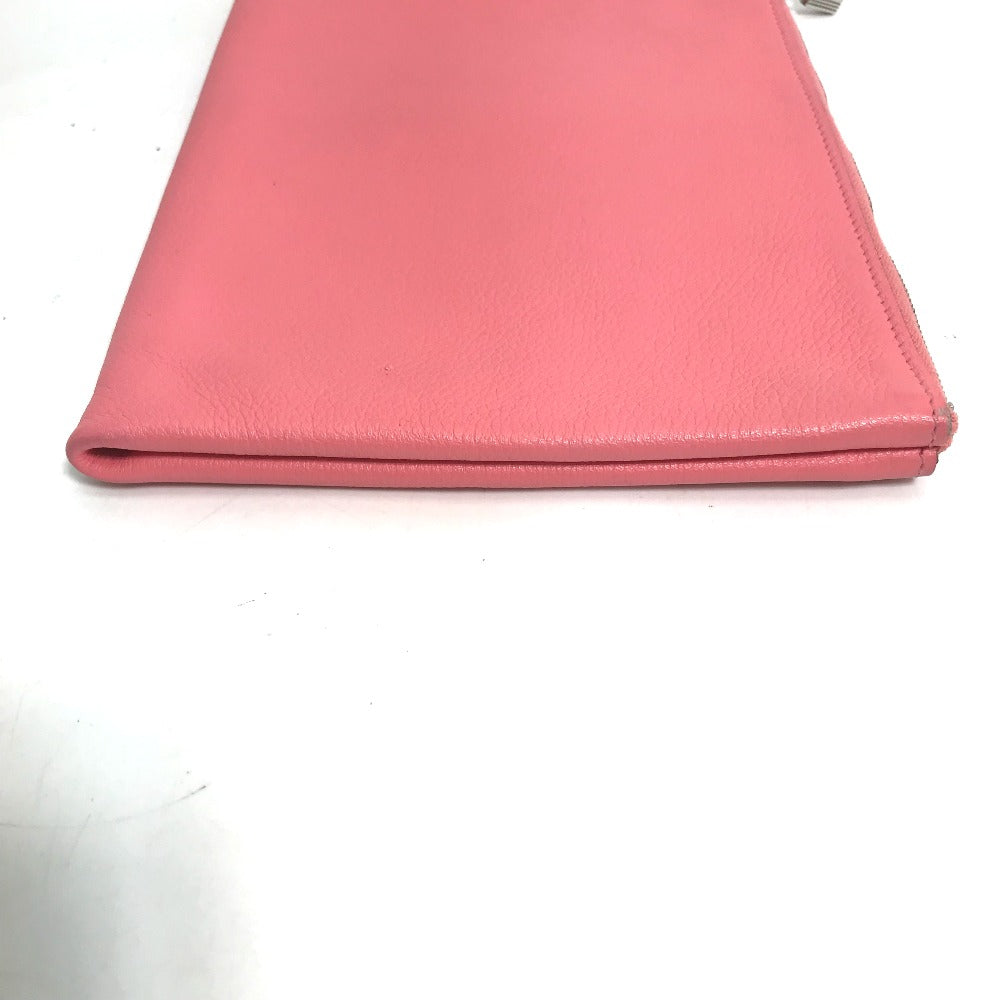Hermes Pouch Evercolor Pink Atto Gm Women
