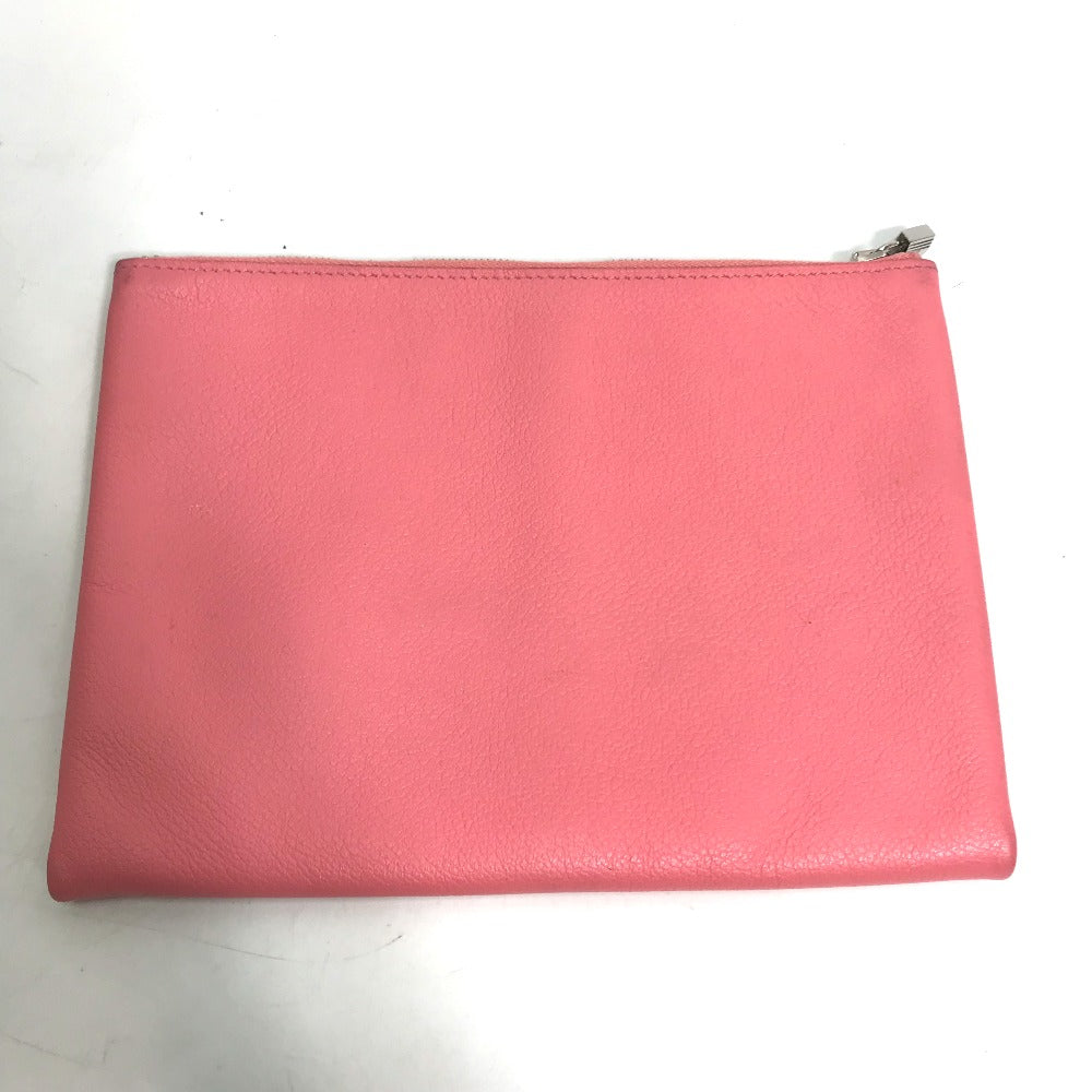 Hermes Pouch Evercolor Pink Atto Gm Women