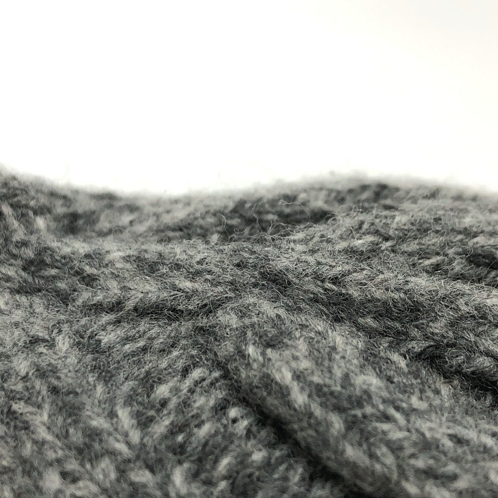 Dior Hat Wool Gray Logo Tulip Women