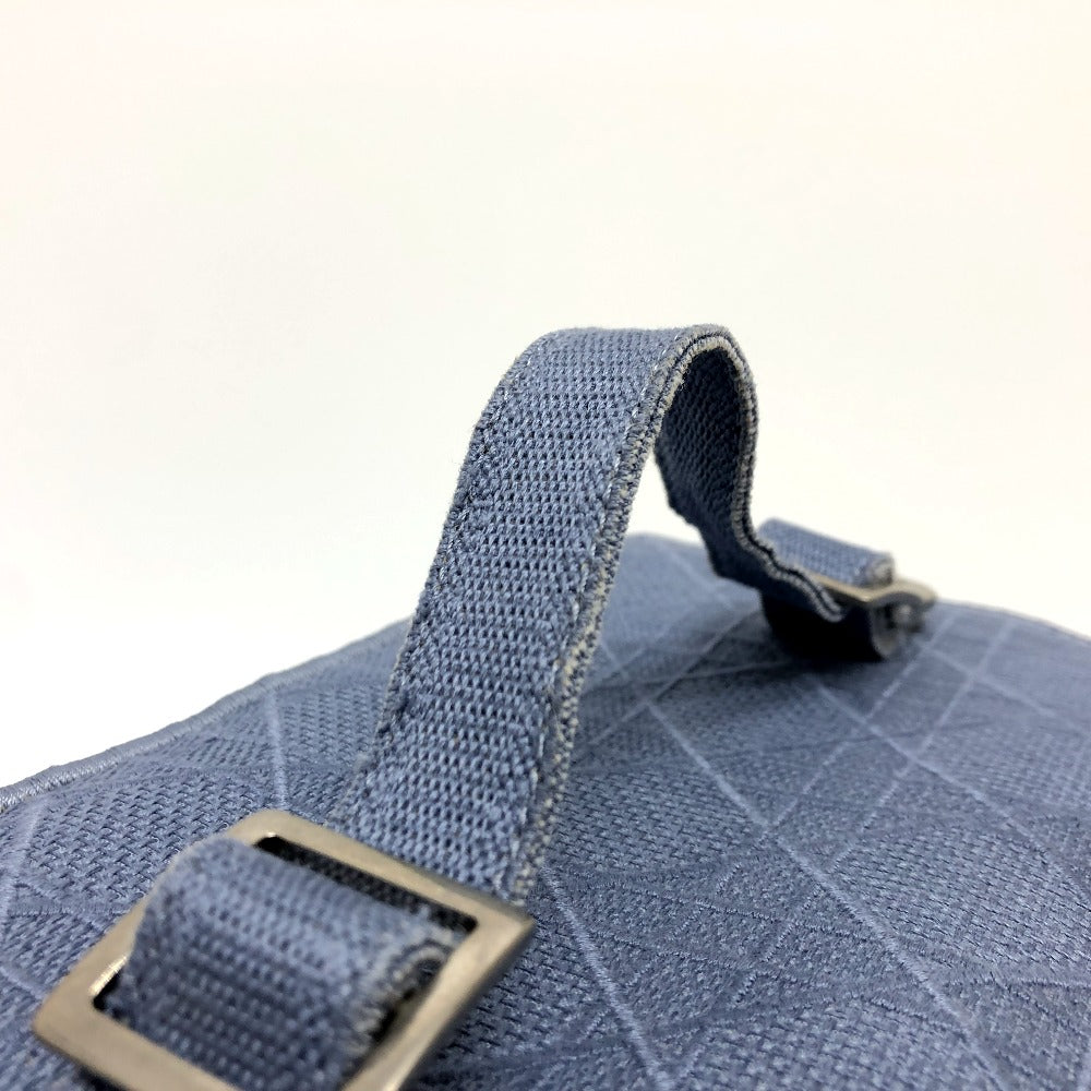 Dior Vanity Bag Canvas Blue Canage Women