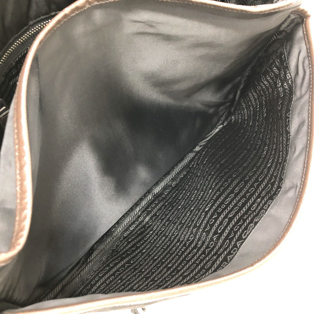 Prada Shoulder Bag Va0793 Nylon Black Messenger Bag Mens
