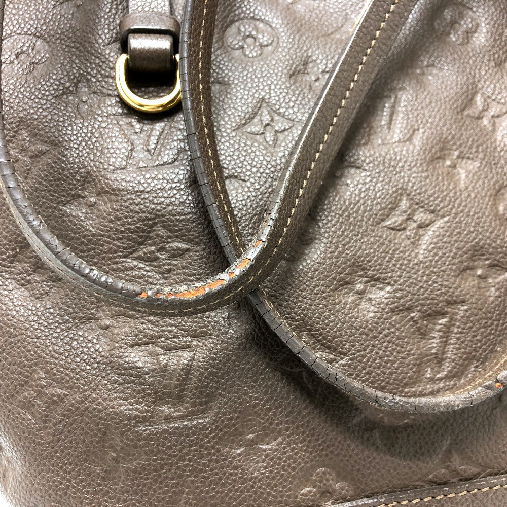 Louis Vuitton Tote Bag M40516 Monogram Ann Platt Leather Brown Shoulder Bag Monogram Ann Platt