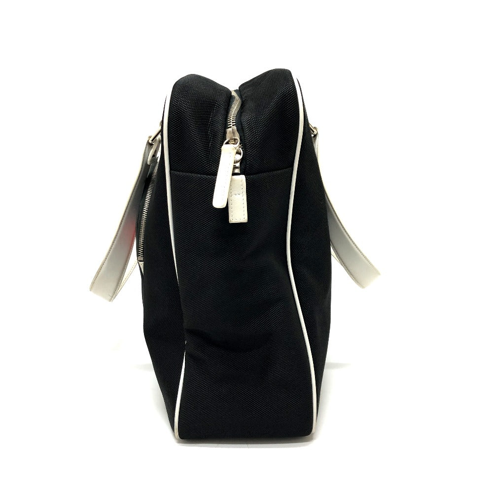Chanel Shoulder Bag Canvas Black Airline Cc Coco Mark Women