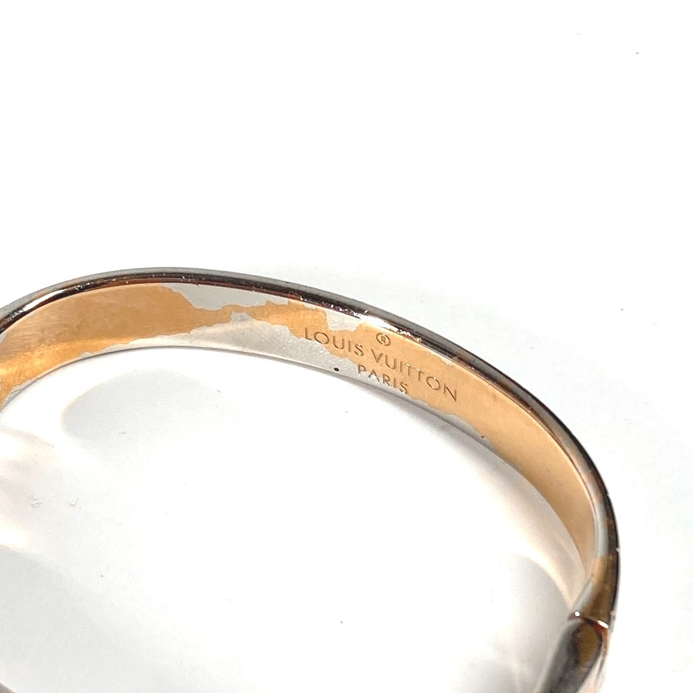 Louis Vuitton Bracelet M00253 Metal Pink Monogram Cuff Nanogram Women S
