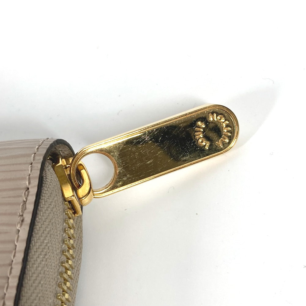Louis Vuitton Long Wallet Purse M67805 Epi Leather Beige Epi Zippy Wallet Mens