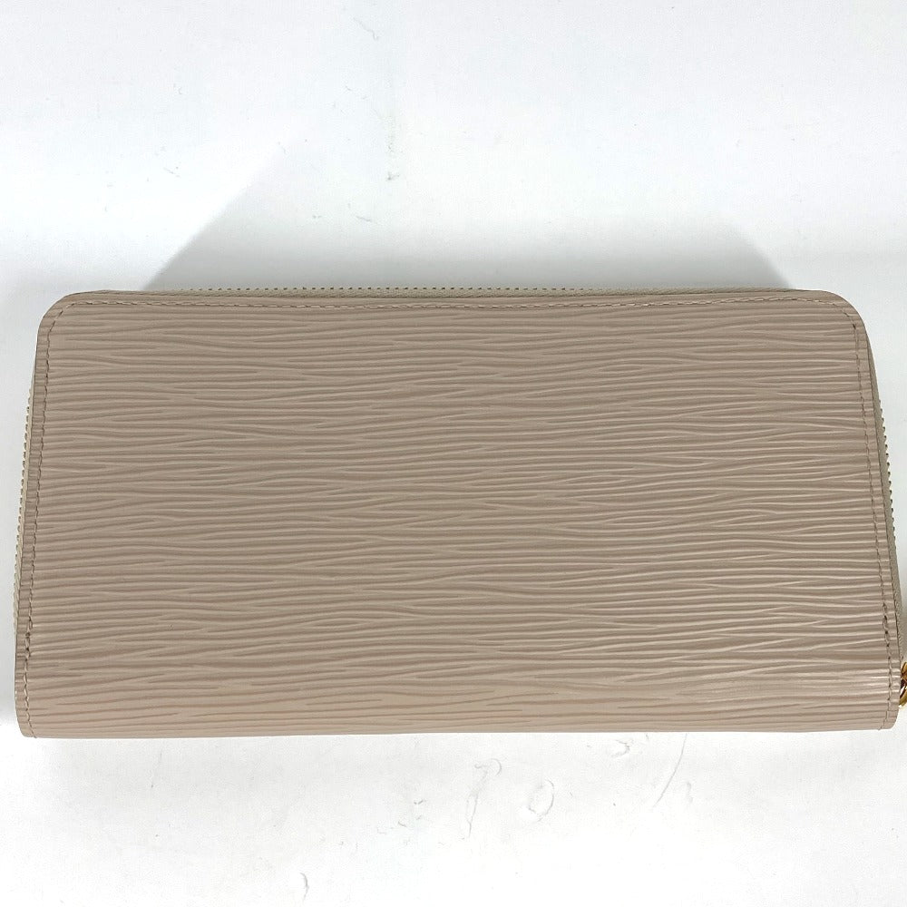 Louis Vuitton Long Wallet Purse M67805 Epi Leather Beige Epi Zippy Wallet Mens