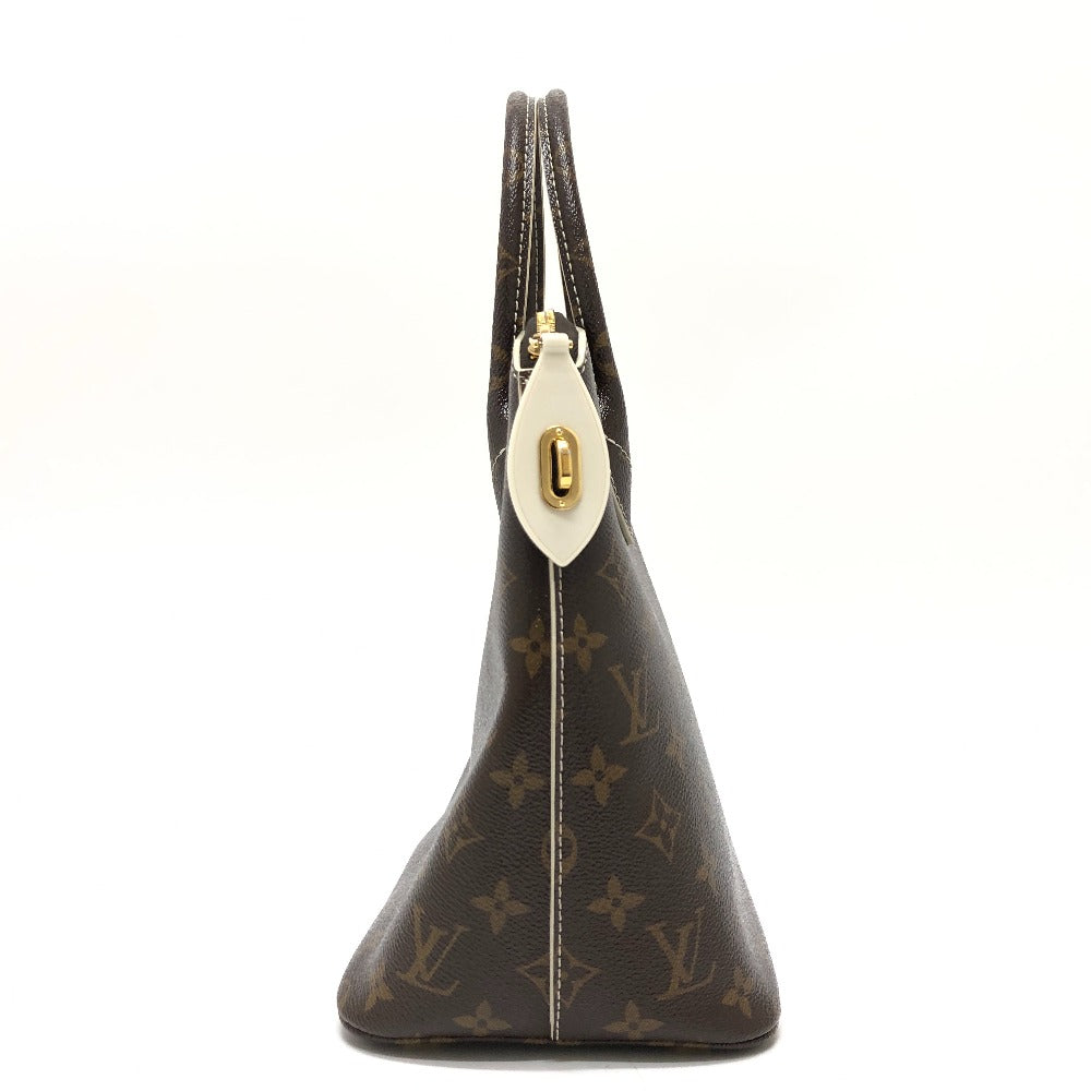 Louis Vuitton Handbag M40597 Canvas / Shiny Monogram Canvas Brown Shiny Monogram Lockitpm Women