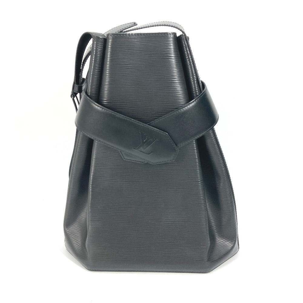 Louis Vuitton Shoulder Bag M80155 Epi Leather Black Epi Sac Depaul Gm Women