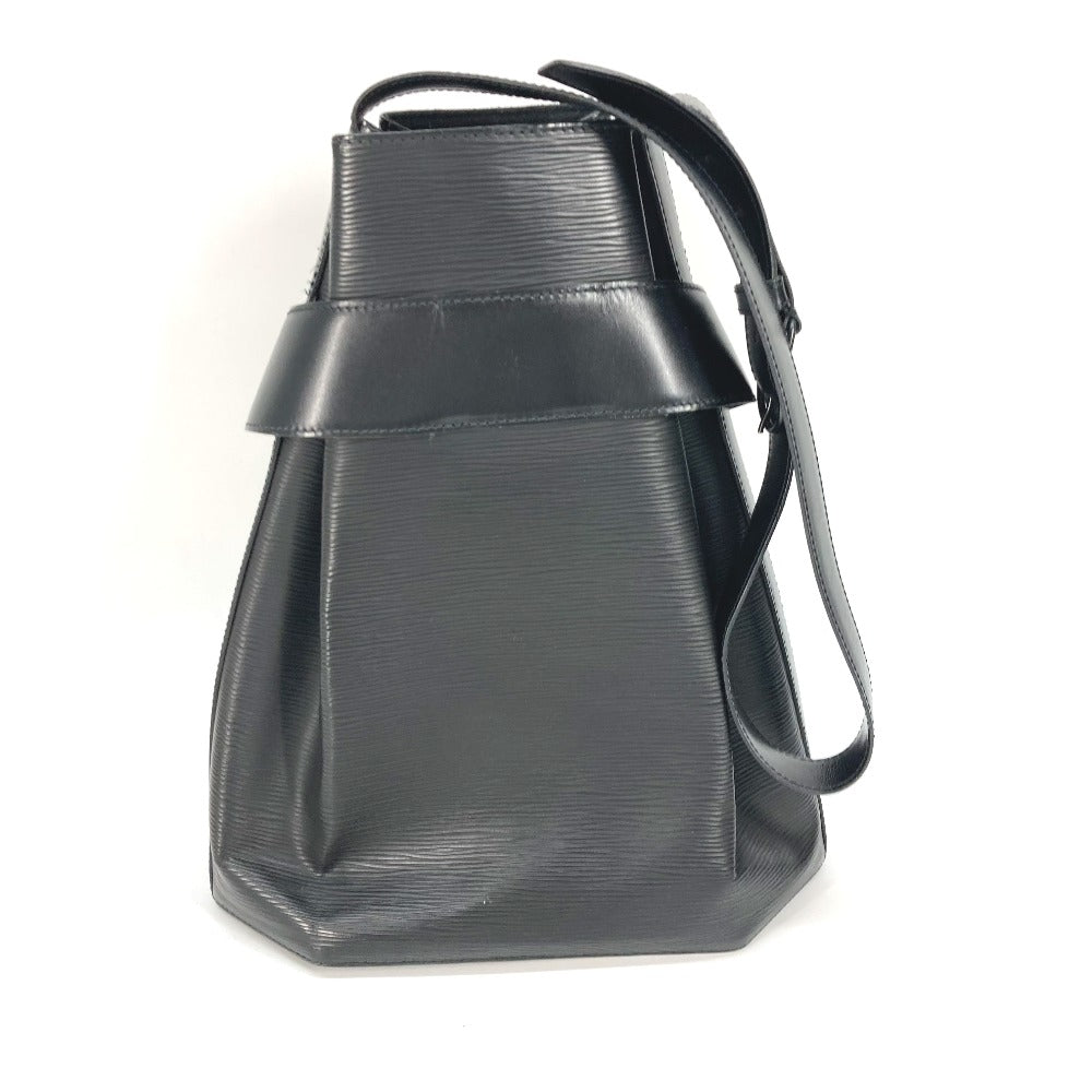 Louis Vuitton Shoulder Bag M80155 Epi Leather Black Epi Sac Depaul Gm Women