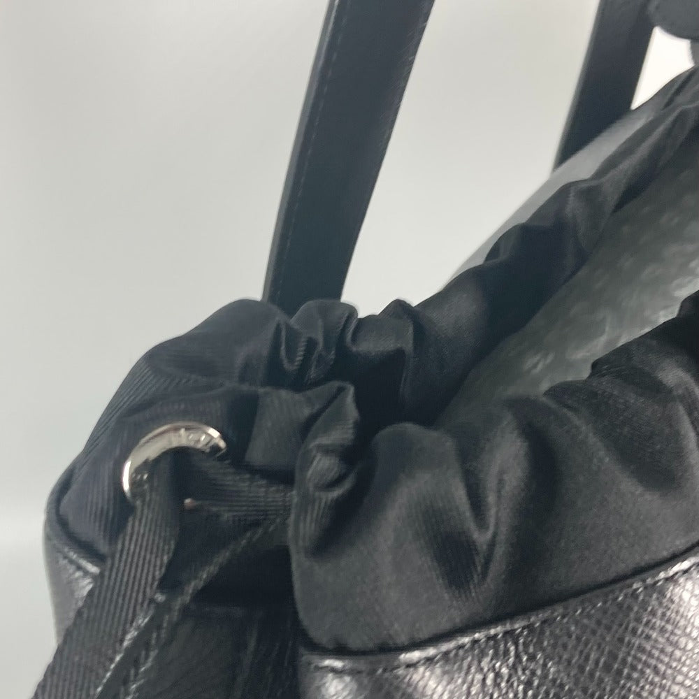 Louis Vuitton Tote Bag M31009 Taiga Leather Black Taiga Hippo Light Mens