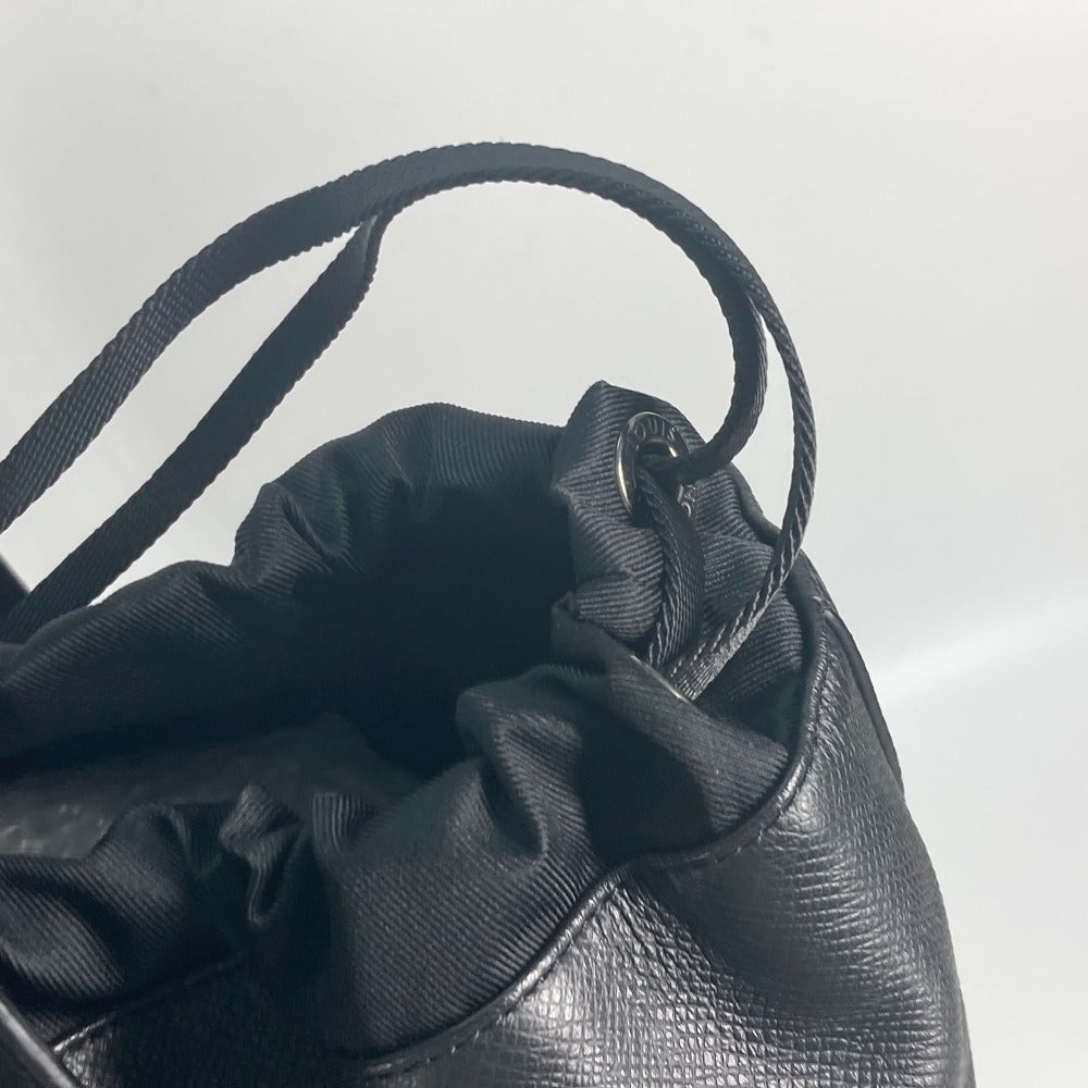 Louis Vuitton Tote Bag M31009 Taiga Leather Black Taiga Hippo Light Mens