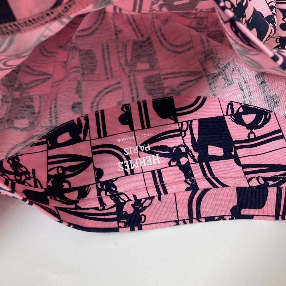 Hermes Short Sleeve T-Shirt Cotton Pink Apparel Short Sleeves Brides De Gala En Desolde Women 36