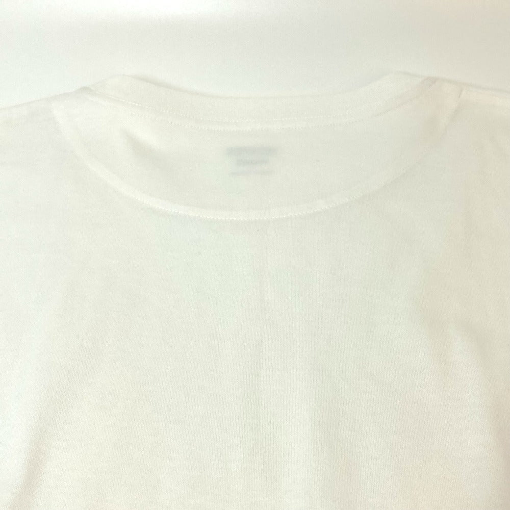 Hermes One Piece Cotton White Apparel De Re Boucle Women 42