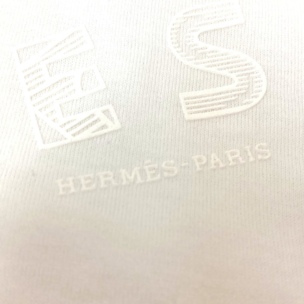 Hermes One Piece Cotton White Apparel De Re Boucle Women 42