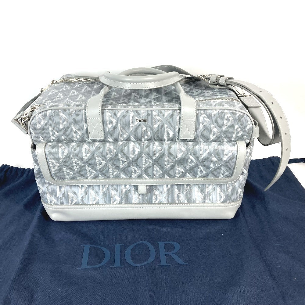 Dior Shoulder Bag 1Esdu035Cdp_H42E Canvas, Leather Gray Cd Diamond Dior Hit The Road Pet Carrier