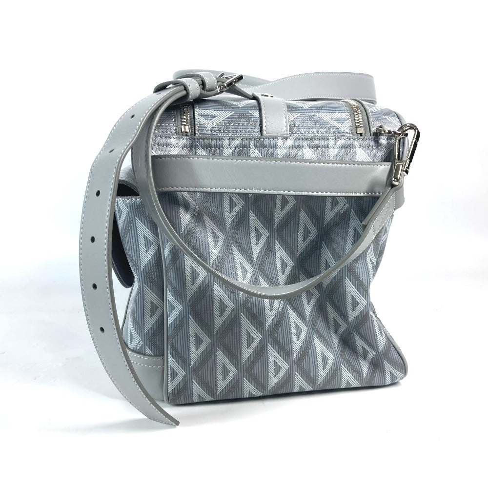 Dior Shoulder Bag 1Esdu035Cdp_H42E Canvas, Leather Gray Cd Diamond Dior Hit The Road Pet Carrier